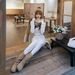 YC&American Retro Stretchy White Autumn And Winter Cropped Pants Versatile Slim-fit Skinny Jeans For Women New Style_mkmklike.com