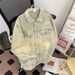 Distressed Washed Vintage Denim Jacket For Men – Relaxed Fit High Street Casual Oversized Coat With Multiple Pockets_mkmklike.com