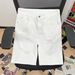 Men's Clothing High Street Solid White Ripped Denim Shorts Men's Straight Half Pants Summer Thin Mid Length Pants_mkmklike.com