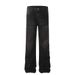 Washed Denim Straight-Leg Men's American Street Style Loose Wide-Leg Floor-Length Casual Versatile Dad Pants_mkmklike.com