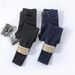 Fleece-lined Thickened Women's 2025 New And Winter Slim-fit Jeans, High-waisted, Popular Autumn Style, High Elasticity_mkmklike.com