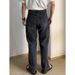 Nordmann Black Gray Jeans Men's Autumn And Winter 2025 Hong Kong Style Handsome Casual Loose Straight-leg All-Match Retro Long_mkmklike.com