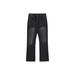 Men's Clothing New Paris Bootcut Ice Blue Black Gray Natural Washed Flared Trousers Jeans_mkmklike.com