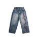 Men's Clothing Jeans Jacquard Embroidery American Cross Border Hip Hop Style Summer New Casual Versatile Trousers_mkmklike.com