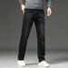 Large Size Men's Clothing European And American Style Jeans Men's Loose Elastic Washed Straight Pants Men's Slim Business Jeans_mkmklike.com
