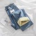 Fleece-lined Thickened Narrow Wide-leg Jeans Women, 2025 New Autumn And Winter Hot-selling High-waisted Straight Pants_mkmklike.com