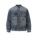 Eon Modish 25 Autumn New American Fashion High Street Personality Design Loose Denim Jacket Coat_mkmklike.com