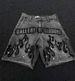 Men's Summer Cross Border High Street Printed Rhinestone Denim Shorts Loose Five Point American Foreign Trade_mkmklike.com