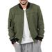 Cross-Border New Spring And Autumn Suede Stand Collar Men's Baseball Casual Trendy American Style Jacket_mkmklike.com