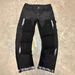 Men's Clothing European And American Style Men's Y2K Patchwork Painted Fashion Straight Leg Jeans_mkmklike.com