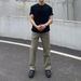 "Vintage Washed Men's Relaxed Fit Jeans – Straight Leg Denim Pants With Elastic Waist (90s Retro Style, Unisex Streetwear)"_mkmklike.com