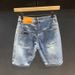 Men's Straight Leg Denim Shorts Summer Style Loose Fit Casual Five Point Pants High Street Fashion_mkmklike.com