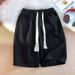Men's Summer Denim Shorts Retro Hong Kong Style Loose Wide Leg Five Point Casual Mid Length Trendy Handsome New Pants_mkmklike.com