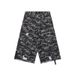 Men's Clothing Fashion Worn Holes Raw Edge Niche Design Camouflage Workwear Shorts Men's Trendy Functional Style Loose Pants_mkmklike.com