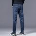 Nordmann Clearance Sale Spring And Autumn Men's Small Straight Mid-Waist Stretch Casual Jeans Versatile Long Pants For Men_mkmklike.com
