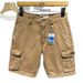 Men's Korean Style Multi Pocket Cargo Denim Shorts Straight Leg Summer Five Point Loose Fit Trendy mid Length Pants for Teenagers_mkmklike.com