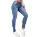 Women's High-Stretch Skinny Ankle Jeans - Slimming & Comfortable Denim Pants For Everyday Wear_mkmklike.com