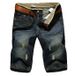 Men's Clothing Mainly Promote Running Volume Denim 5 Point Pants Large Size Men's Shorts Jeans Fat Guy_mkmklike.com