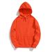 Men's Clothing retro pure cotton sweater jacket pullover solid color large size hoodie_mkmklike.com
