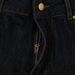 Men's Scimitar Jeans With Unique Design, Stitched Divided Patchwork Plaid Large Pocket Workwear Straight Long Pants_mkmklike.com