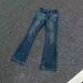 Leanfit Vintage Washed Jeans – Slim Bootcut Denim With Artistic Splatter Effect – High-Quality Stretch Cotton For Men & Women – Retro 90s Style_mkmklike.com