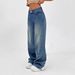 Women's Clothing Women's High-End Fashion Loose Jeans Trendy Spring Summer Trousers For Formal & Casual For Women_mkmklike.com
